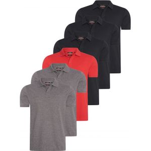 Pierre Cardin Polo SS Classic Polo 6-Pack Multi