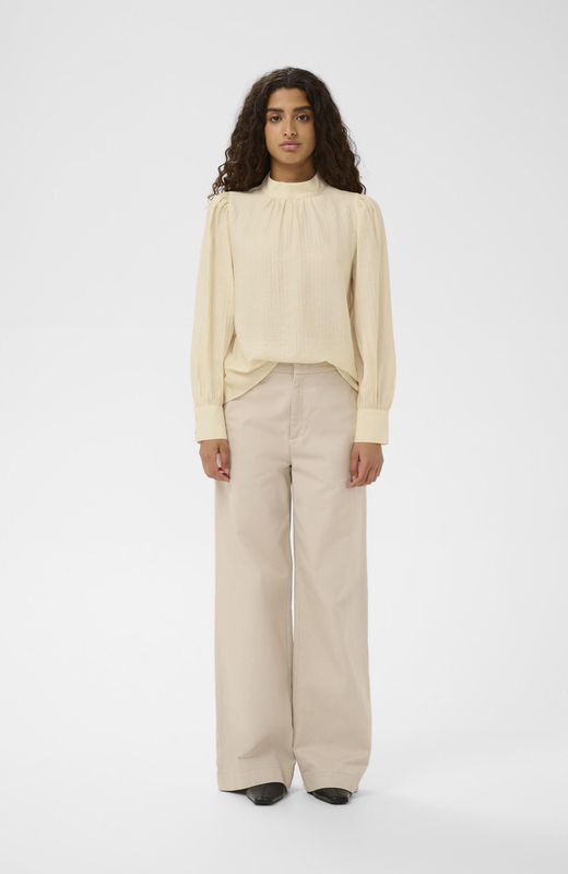 InWear, Dames, Blouses & Shirts, Beige, Maat: 2XS