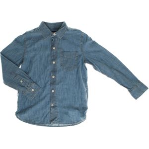 Langarm denim shirt 618348 kinderen