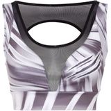 Plein Sport - Sport Top Scratch - Grijs - Dames - Mouwloos - Gevormd Silhouet