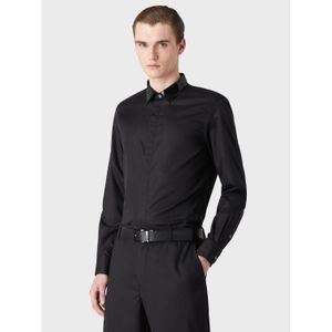 Herenhemd Emporio Armani in zwart