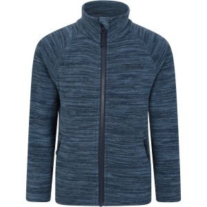Mountain Warehouse Kinder/Kids Snowdonia Fleece Jas (Marine)
