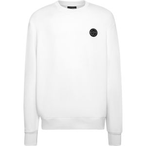 Plein Sport - Statement Sweatshirt - Wit - Heren - Katoen