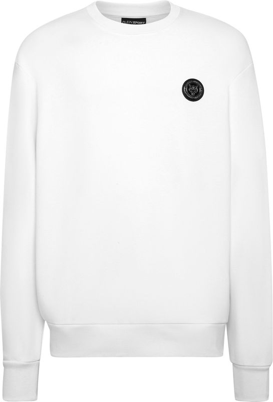 Plein Sport - Statement Sweatshirt - Wit - Heren - Katoen