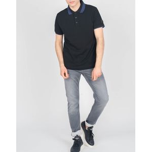 Invicta - Poloshirt - Zwart - Heren - Katoen
