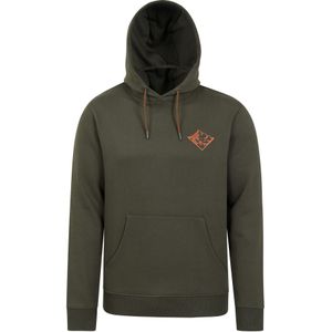 Mountain Warehouse Heren 3 Peaks Mountain Hoodie (Kaki Groen)