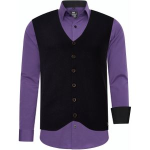 Shirt met vest set van 2