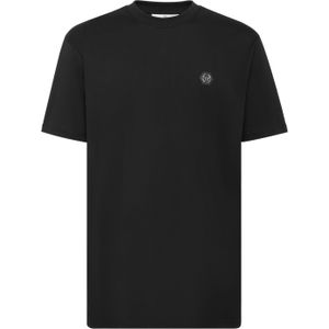 T-Shirt Ronde Hals Gothic Plein