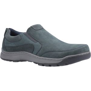 Hush Puppies Heren Jasper Nubuck Leren Slip On Schoen (Marine)