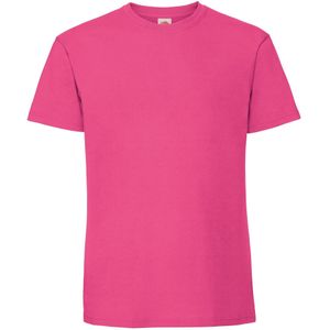Fruit Of The Loom - Ringgesponnen Premium T-Shirt - Fuchsia