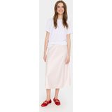 Saint Tropez - Disasz Skirt - Midi-rok - Roze - 97% Polyester