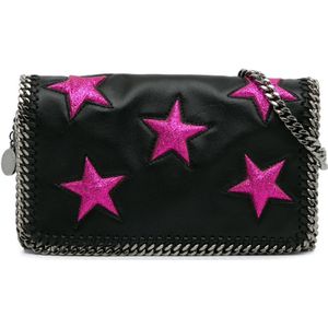 Vintage Stella McCartney Falabella Stella Star Crossbody Bag Black