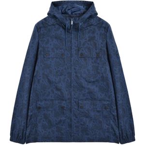 Lambretta Heren Paisley Field Jacket (Marine)