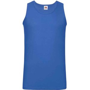 Fruit of the Loom Unisex Adult Valueweight Athletic Tank Top (Koningsblauw)