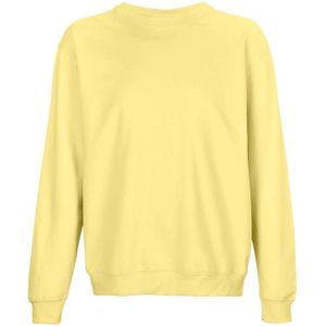 SOLS Columbia Unisex Sweatshirt voor volwassenen (Lichtgeel)