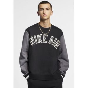 Nike Air Fleece Crew Sweatshirt in zwart