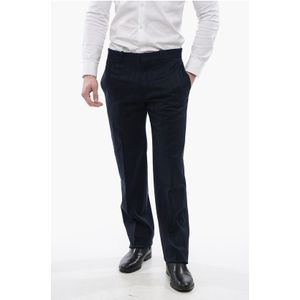 Jacquard - SHIBORI - Chino Broek - Blauw