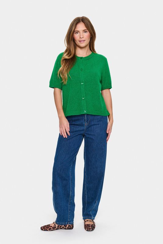 Vest - Groen - Regular Fit