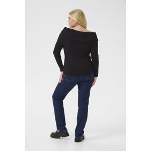 KAFFE - CURVE - Blouse - Zwart