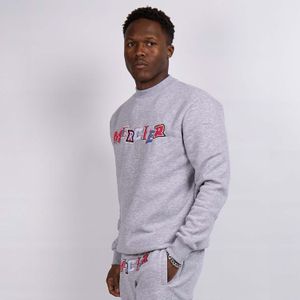 Mercier - Anonymous Crewneck Sweatshirt - Grijs Marl - Heren