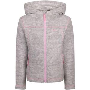 Trespass Dames/Dames Shawna Fleece Full Zip Hoodie (Wit/Roze)