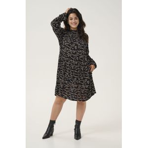 Jurk Regular fit black multi