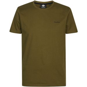 Petrol Industries - Heren Logo T-shirt Red Wing - Groen