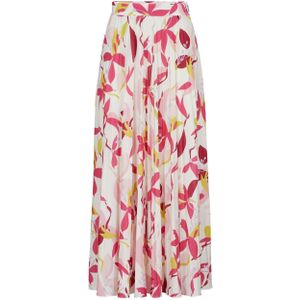 Boss Dames/Dames Erikes Rok (Wit/multikleurig)