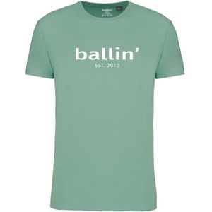 Ballin Est. 2013 Tee SS Regular Fit Shirt Groen - Maat 2XL