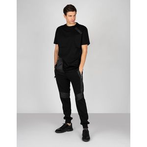 Les Hommes T-shirt Oversize Mannen zwart