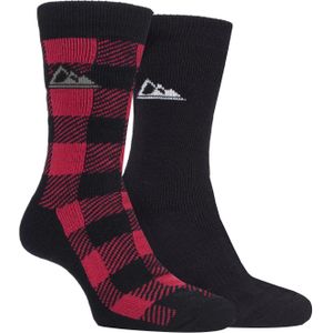 Storm Bloc - 2 paar thermo wandelschoensokken voor heren - SBMS037RED