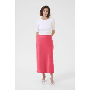 Kaffe - Kahill Skirt 10509575 - Midi-rok - Roze - Slim Fit - Polyester