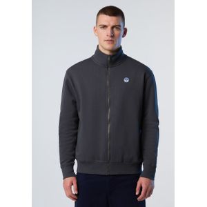 North Sails Sweatshirt Volledige ritssluiting met logopatch