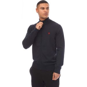 Timberland Heren Williams River Kennebec Katoenen Full Zip Sweatshirt (Marine)