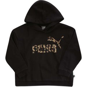 Puma - ESS+ Relaxed Hoodie - Zwart - Juniors