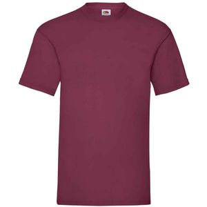 Fruit of the Loom Heren Valueweight T-Shirt (Bourgondië)