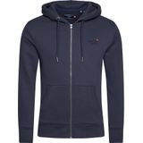 Superdry Hoodies Premium Goods Kapuze Blauw - Heren - Maat S