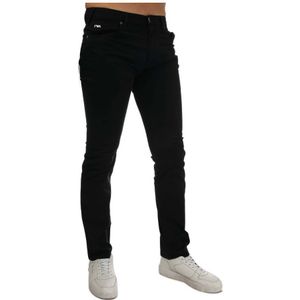 Armani J45 Jeans Met Normale Pasvorm Voor Heren, Zwart - Maat 30 Lang
