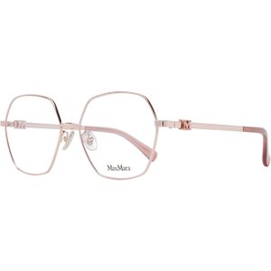 Max Mara - Dames Sportbril - Roségoud - Metalen Montuur - Geometrische Stijl