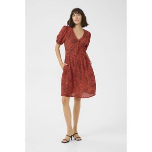 Jurk Regular fit red