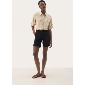 Part Two, Dames, Korte broeken, Zwart, Maat: 2XS Katoen,