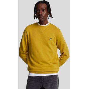 Lyle & Scott Heren Sweatshirt met ronde hals (Geel)