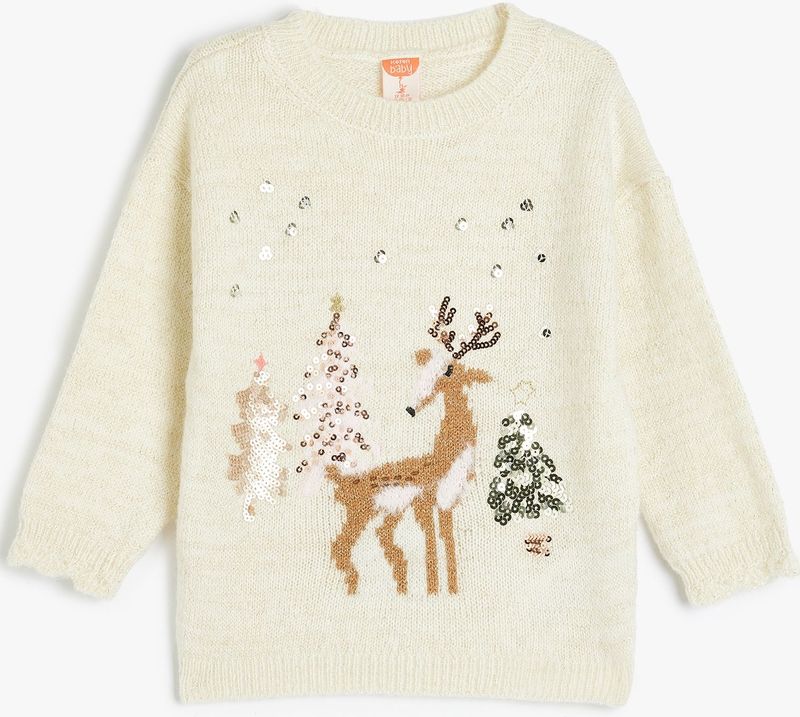 Koton - Sweatshirt - Ecru - Gemengde Kleuren