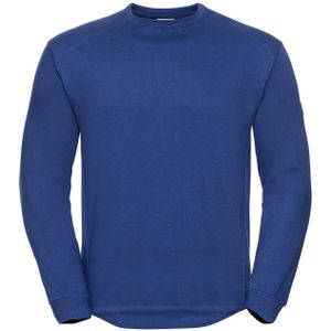 Russell Heren Spotshield Sweatshirt met zware ronde hals (Helder Koningsblauw)