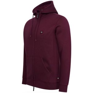 Cappuccino Italia Hoodies Fleece Zip Hood Rood - Maat S