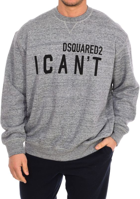 Dsquared2 - Sweatshirt - Grijs - Katoen