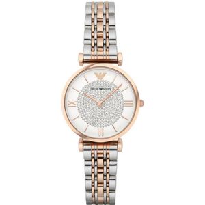 Emporio Armani Gianni T-bar Dames Horloge Multi AR1926