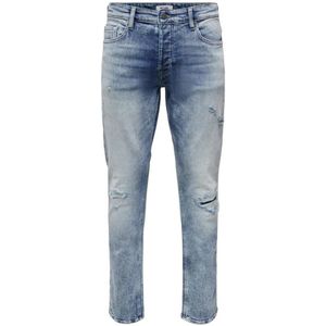 Weft Reg Blauwe Jeans - Blauwe Denim - Maat 29/30