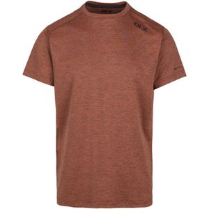 Trespass Heren Doyle DLX Marl T-Shirt (Gebrande sinaasappel)