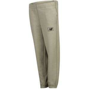 Men's New Balance Essentials Brushed Back Pants in Green